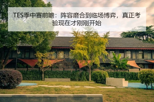 TES季中赛前瞻：阵容磨合到临场博弈，真正考验现在才刚刚开始
